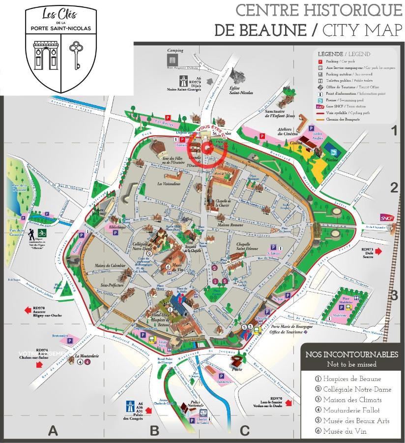 Les Cles De La Porte Saint-nicolas - Parking - Centre Apartment
